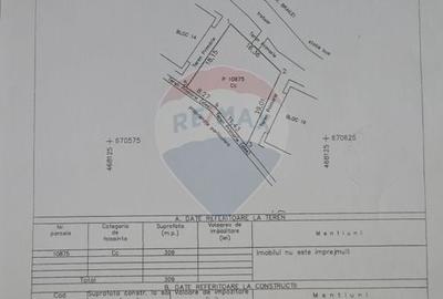 Teren Construcții intravilan de 309 mp, în Central - 4