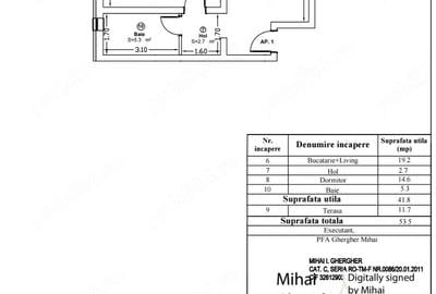 Apartament cu 2 camere decomandat în Giroc - 1