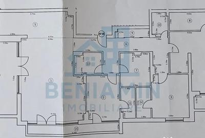 Apartament cu 4 camere decomandat în Noua - 11