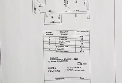 Apartament cu 2 camere decomandat în Rahova - 8