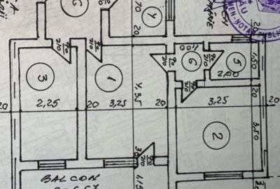 Zona Cora - 3 camere, etaj 3 - 11