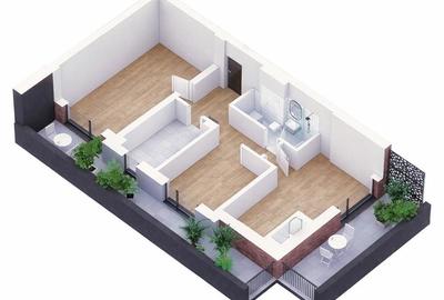 Apartament cu 3 camere decomandat în Glina - 1