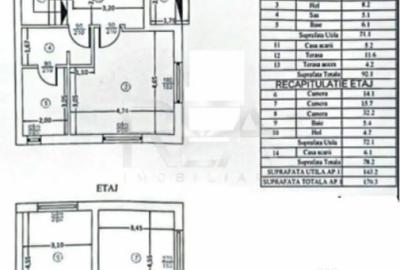 Casă cu 5 camere cu Teren 225 Mp în Central - 1