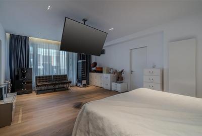 Penthouse cu 3 camere semidecomandat, mobilat în Pipera - 12