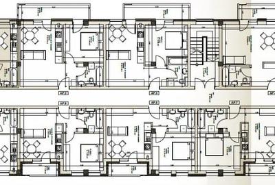 Apartament cu 7 camere semidecomandat în Orașul Vechi