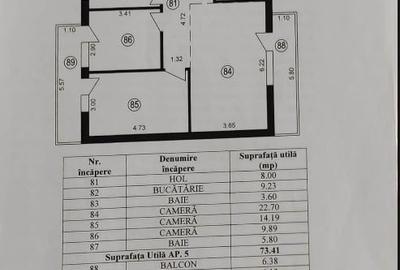 Apartament cu 3 camere decomandat, mobilat în Bragadiru - 10