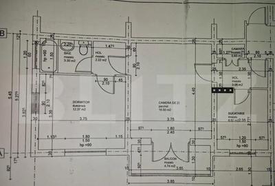 Apartament de vanzare cu 2 camere in Cugir, pretabil si pent - 1