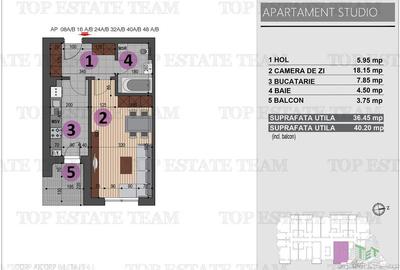 Garsoniera decomandata de vanzare in Berceni Grand Arena - 1