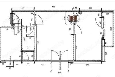 Apartament de vanzare 41 mp 2 camere etaj 2 balcon Cisnadie - 1