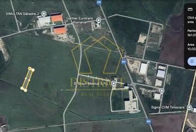 Teren extravilan 1 ha | B Braun | Sanandrei - 2