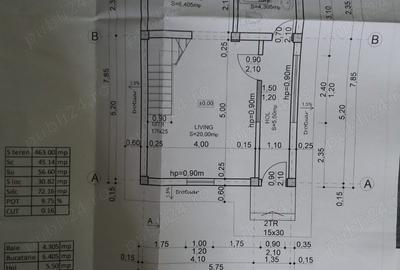 Casă cu 2 camere cu Teren 463 Mp în Central - 3