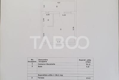 Garsonieră decomandată în Făgăraș - 1