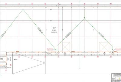 Hala moderna, acces din E576, birouri, 1658 mp utili, rampa - 1