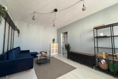 Apartament cu 2 camere semidecomandat, mobilat în Domenii