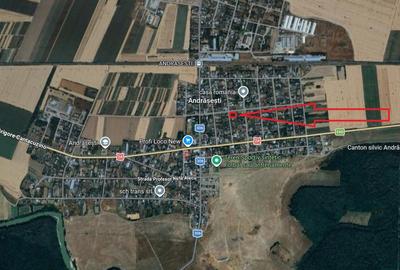 Teren Construcții de 1163 mp, în Andrășești - 2