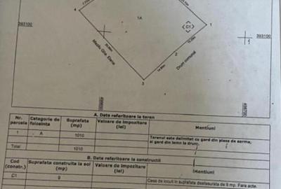Teren de vanzare 2.550 mp, pozi?ie excelenta, Stalpe - 3