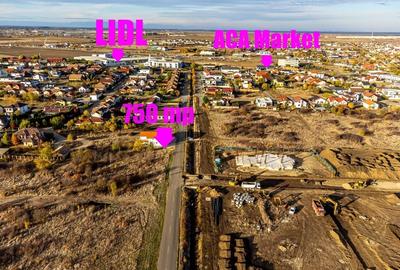 Teren 750 mp  cu toate utilitățile | Via Carmina | proiect inclus Teren 750 mp  cu toate utilitățile | Via Carmina | proiect inclus - 4