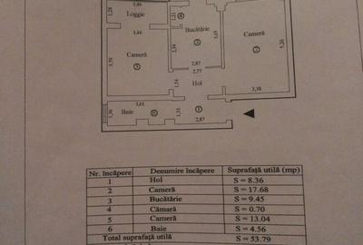 Apartament 2 camere, Zona Vidin, parter. - 2