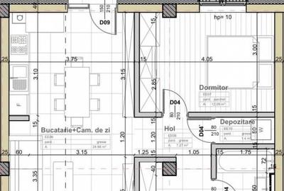 Apartament cu 2 camere semidecomandat în Apahida - 1