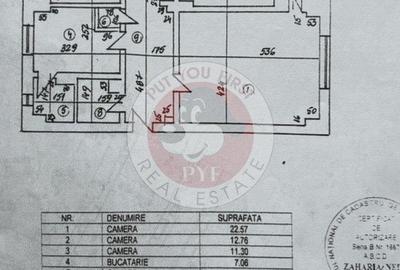 Nerva Traian | 3 camere | 77mp | Decomandat | B12434 - 8