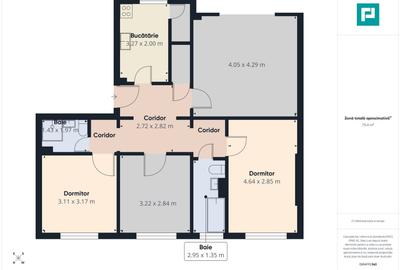 Apartament spațios cu 4 camere în Vlaicu - 8