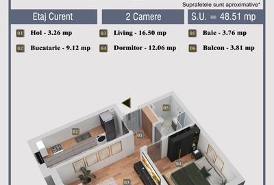 Apartament - Decomandat - Militari Residence - 3