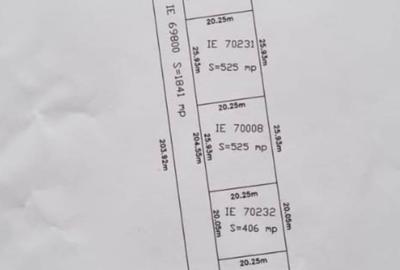 Teren Construcții intravilan de 5000 mp, în Tunari - 1