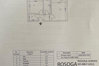 Apartament cu 2 camere decomandat în Drumul Taberei - 11