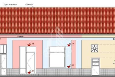 Spatiu comercial de vanzare 58 mp, Str. Brancoveanu.