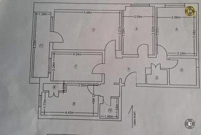 Apartament cu 4 camere decomandat în Peco