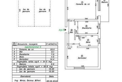 Apartament cu 2 camere decomandat în Ciurila - 8