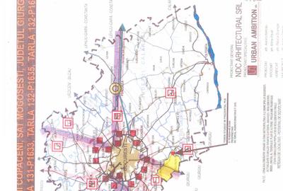 Mogosesti, teren intravilan 37 ha/d=800 m,  dezvoltare proiect rezidential - 7