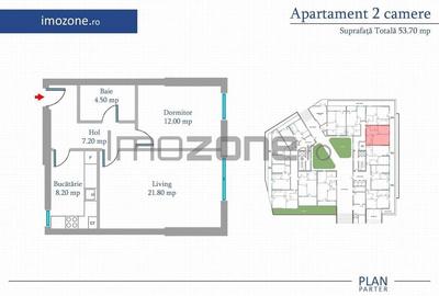 Apartament cu 2 camere decomandat în Păcii - 3