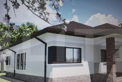 Vila plan parter 120mp utili/600mp teren, zona Priseaca - 1