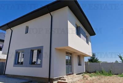 Vila individuala 5 camere, incalzire in pardoseala, P+1+M, toate utilitatile, 32