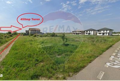 Teren de 450 mp, în Clinceni