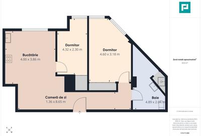 Apartament cu 3 camere, mobilat în Torontalului - 5