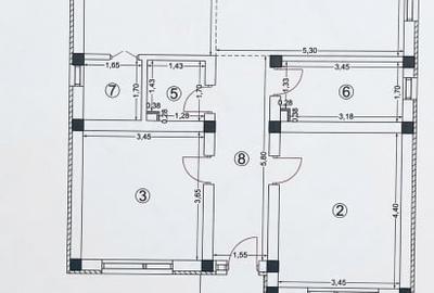 Casă individuală cu 3 camere cu Canalizare în Balotești - 3
