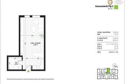 Garsoniera - Complex Nou de vanzare - 3