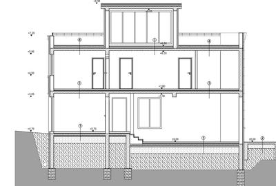 Duplex cu 5 camere cu Teren 250 Mp în Florești - 3