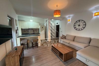 Apartament cu 2 camere semidecomandat, mobilat în Dumbrăvița