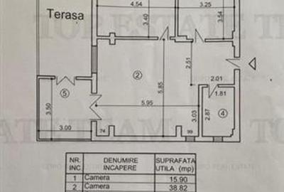 PLATA IN RATE - Apartament 3 camere cu terasa de vanzare in zona Parc Bazilescu - 14