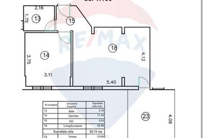 Apartament cu 2 camere decomandat în Central - 1