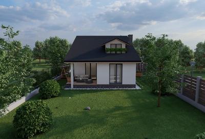 Casă individuală cu 5 camere cu Canalizare în Balotești - 2