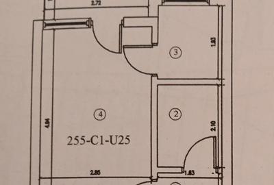 Casă cu 1 camere cu Teren 25 Mp în Burdujeni