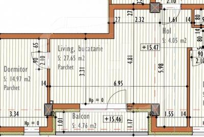 Apartament 3 camere,  constructie premium, Marasti Apartament 3 camere,  constructie premium, Marasti - 2