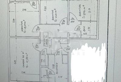 4 camere, Titan, decomandat, centrala, et. 4, 83mp, metrou, boxa - 10