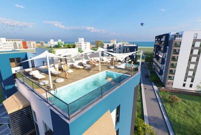 Apartament In Bloc Finalizat - Meraki 7 Studios In Mamaia Nord -  LIDL! La Cheie - 3