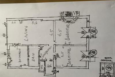 Apartament cu 3 camere semidecomandat, mobilat în P-ța Romană - 12