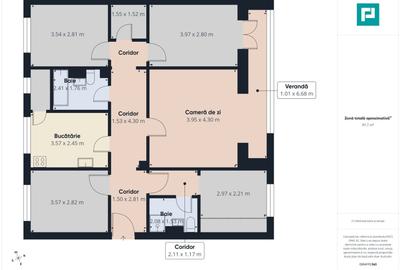 Apartament cu 5 camere decomandat, mobilat în Polivalentă - 16